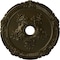 Ekena Millwork Attica with Rose Ceiling Medallion (Canopies up to 4 1/2"), 26"OD x 3 3/4"ID x 1 1/2"P, Green Gold CM26ATGGS - alternate 1